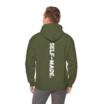 A person working hard to better his/herself - Self-Made. Hoodie - Breakthrough Collection