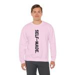 A person working hard to better his/herself - Self-Made. Unisex Heavy Blend™ Crewneck Sweatshirt