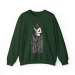 A person working hard to better his/herself - Self-Made Sweatshirt Heavy Blend™ Crewneck - woman #4 -Breakthrough Collection