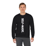 A person working hard to better his/herself - Self-Made. Unisex Heavy Blend™ Crewneck Sweatshirt