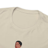 A person working hard to better his/herself - Heavy Cotton Self-Made T-shirt - self-made woman #1 - Breakthrough Collection