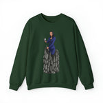 A person working hard to better his/herself - Self-Made Sweatshirt Heavy Blend™ Crewneck - woman #2 - Breakthrough Collection