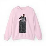 A person working hard to better his/herself - Self-Made Sweatshirt Heavy Blend™ Crewneck - Man #6 - Breakthrough Collection