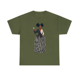 A person working hard to better his/herself - Heavy Cotton Self-Made T-shirt - self-made woman #10 - Breakthrough Collection