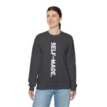 A person working hard to better his/herself - Self-Made. Unisex Heavy Blend™ Crewneck Sweatshirt