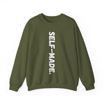 A person working hard to better his/herself - Self-Made. Unisex Heavy Blend™ Crewneck Sweatshirt